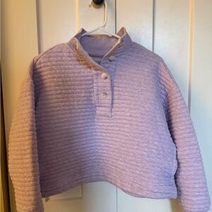 Everlane Purple Pullover